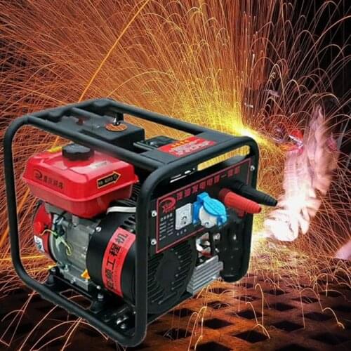 Convenient welding generator gasoline welder generator trickertricker Recoil welding generator with the good price