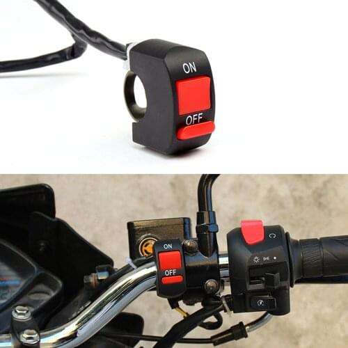 22mm Universal Motorcycle Handlebar Flameout Switch ON OFF Button For Honda CBR600 F2 F3 F4 F4i cbr 600 f3 f4i f4 f2 CR125R