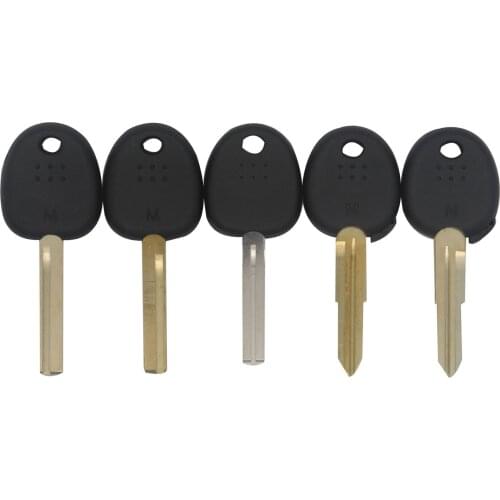 Bilchave Replacement Transponder Remote Key Shell Fit For Hyundai IX35 I30 Sonata NF Elantra Tucson Verna With Uncut Blade