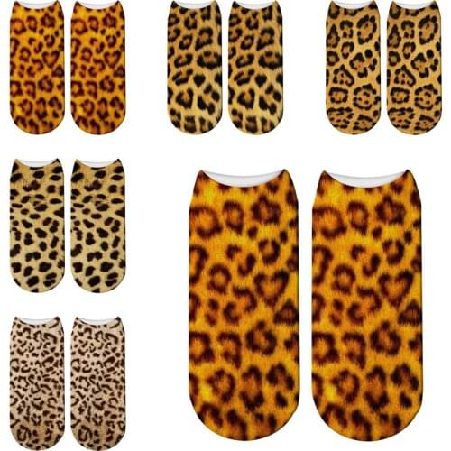 New Funny pattern Socks3D Print Women Socks Cute Low Ankle SocksCalcetines Mujer Fashion Comfortable Female Short Sox