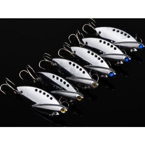 1Pc 50mm/11g Ocean Metal Spinner Spoon Fishing Bait Lures Bass Crank Bait With Hook Hard Bait Artificial Fishing Bait Lures