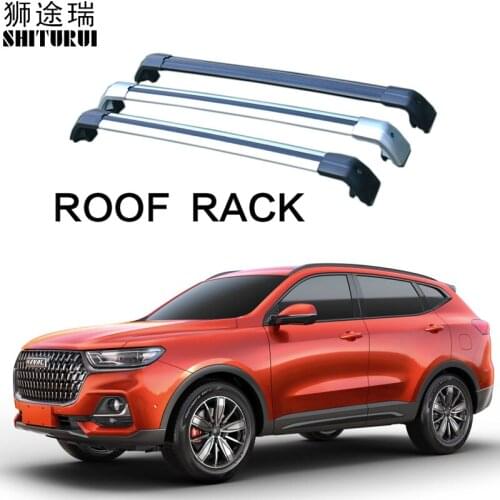 2Pcs Roof bars For HAVAL ALL NEW H6 SUV 2021+ Aluminum Alloy Side Bars Cross Rails Roof Rack Luggage CUV SUV