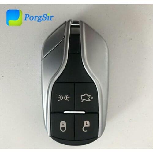4 Button 433 MHz Smart Keyless Go Remote Control Key for Maserati With Proximity