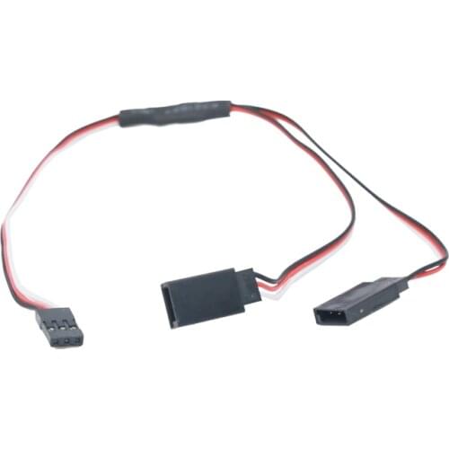 5pcs/lot 150mm 300mm 500mm RC Servo Y Extension Cord Cable Wire Lead 15cm 30cm 50cm RC Servo Connector for JR Futaba 20% off