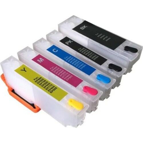 Vilaxh T2611 - T2614 refillable ink cartridge for Epson XP-600 XP- 605 XP-610 XP-700 XP-800 XP-720 XP-820 with ARC chip
