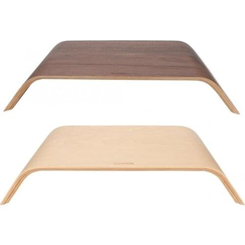 For Samdi Wooden Computer Monitor Stand Universal Dock Holder Display Bracket for iMac PC Notebook Computermputer