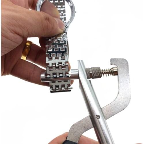 Watch Repair Watchmaking Tool Accessories Metal Clock Tool Steel Band Pin Remover Pliers Link Adjuster for Repairing Watch Band