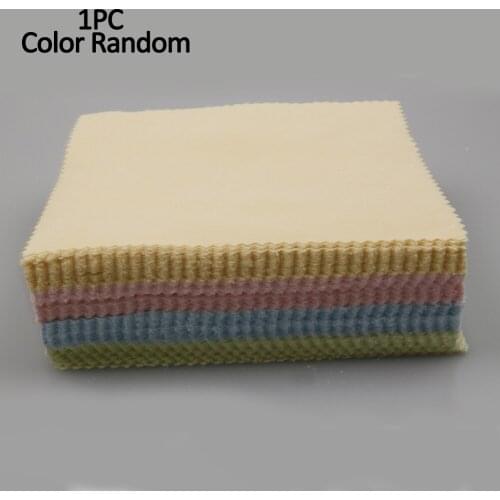 Microfiber Glasses Cleaner 14*17cm Glasses Cleaning Cloths for Lens Phone Eyeglass Cleaning Wipes Random Color