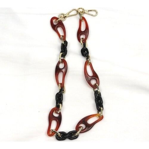 1 PC Detachable Replacement Shoulder Bag Strap Acrylic Resin Handbag Chain Strap Bands Bag Accessories