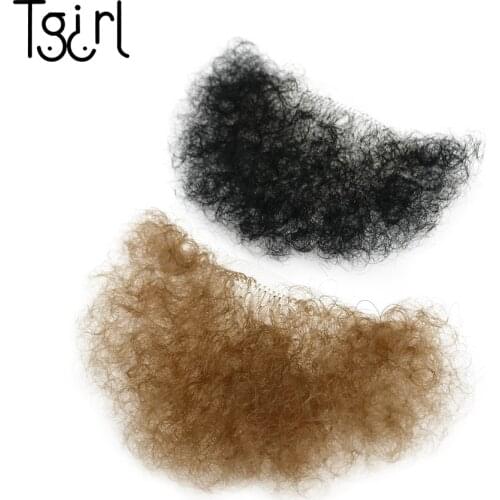 Pubic Hair For Silicone Vaginal False Pubic Hair Patch Sticker Body Hair Realistic Love Doll Accessories