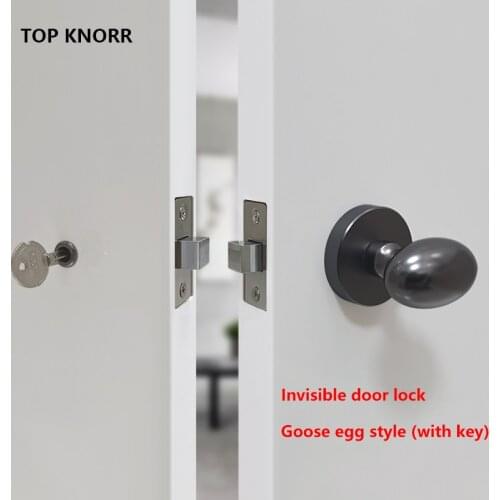 Invisible Door Lock Hidden Mechanical Door Lock Auxiliary Lock Flat Lock Ground Lock Door Lock Dark Door Hardware Door Lock