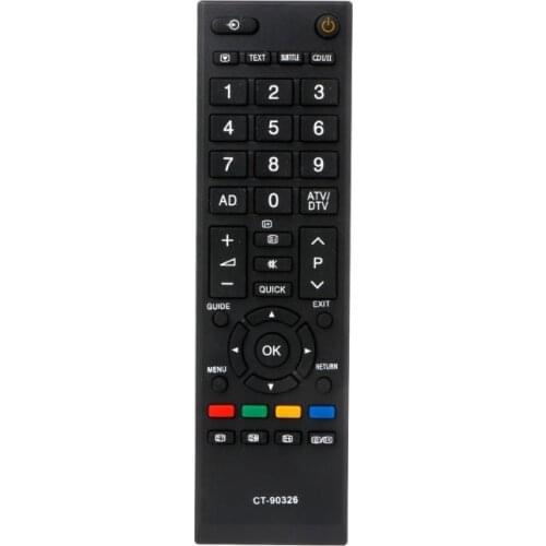 Smart LED TV Remote Control For TOSHIBA CT-90326 CT-90380 CT-90336 CT-90351 Home Use