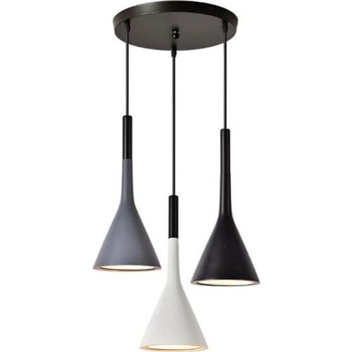 Vintage Loft Aluminum Iron Led E27 Pendant Light for Dining Room Bedroom Bar Deco Suspension Lamp 110/220V 2311