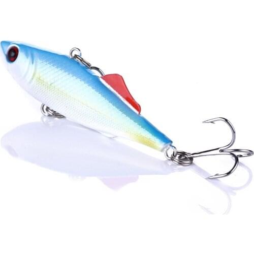 East Rain 7cm 16.5g All Range Bait 2pcs/lot Freshwater Saltwater Fishing Lure Sinking VIB Artificial Hard Bait Free Shipping