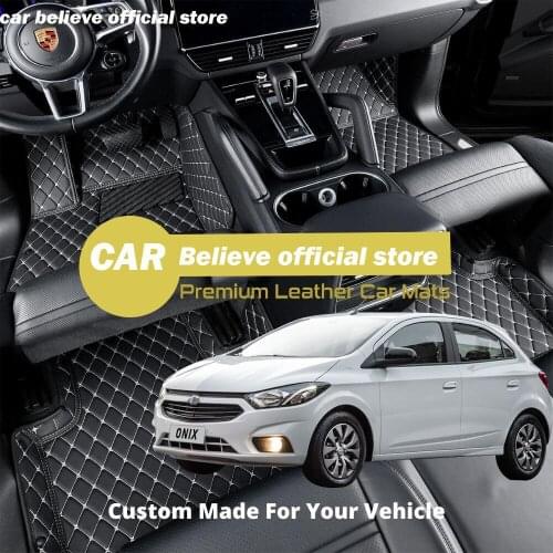 High quality Leather Car floor mat For dodge journey caliber challenger ram 1500 durango nitro accessories