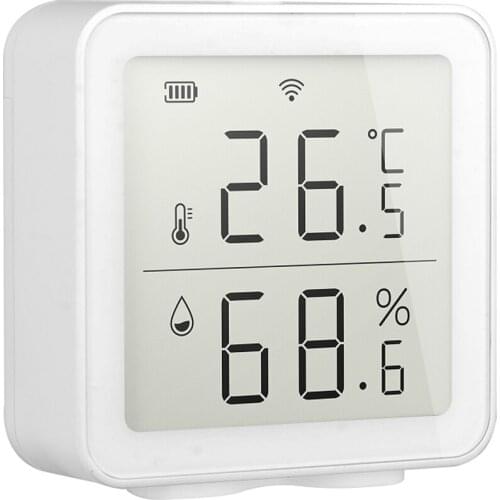 WiFi 2.4GHz Temperature Humidity Detector APP Phone Remote Control Home Wireless Air Quality Smart Sensor Monitor Analyzer