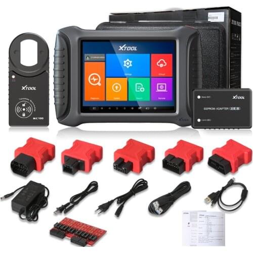 XTOOL X100 PAD3 X100 PAD Elite Professional Tablet Key Programmer With KC100 Global Version