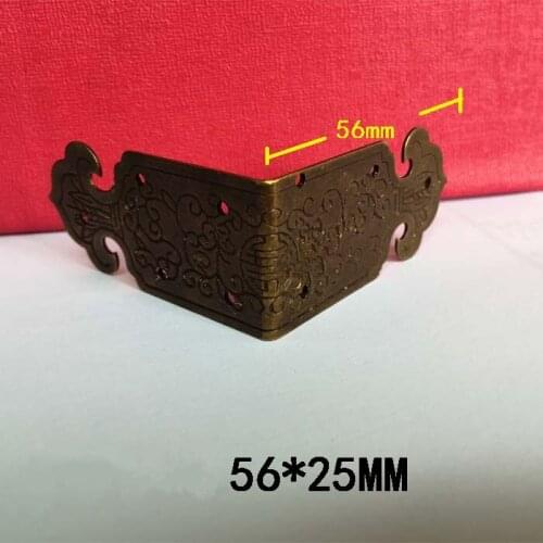 10PCS 56*25MM Corner Bracket Book Antique Decoration Piece