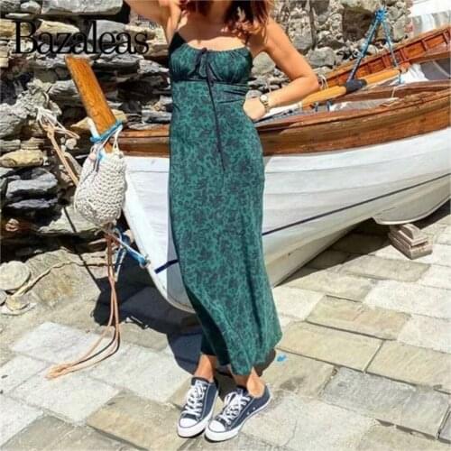 Bazaleas Sleeveless Summer Dresses