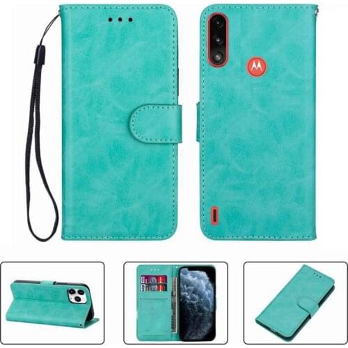 For Motorola Moto E7 Power 6.51" E7Power E7i PAMH0001IN Wallet Case High Quality Flip Leather Phone Shell Protective Cover Funda
