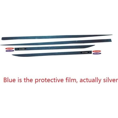 For Chevrolet ORLANDO 2019 4PCS Car Styling stainless steel Exterior Car Side Door Body Trim Molding Accessories Cover Trim