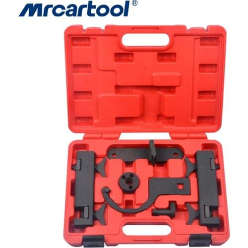 MR CARTOOL 6PCS Camshaft Alignment Tool Petrol Engine Timing Locking Tool Kits For Jaguar Land Rover V8 5.0 L