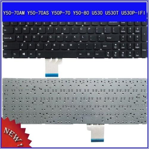 Laptop Keyboard for Lenovo Y50-70AM Y50-70AS Y50P-70 Y50-80 U530 U530T U530P-IFI Notebook Replace Keyboard
