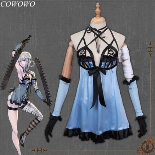 Anime!NIER Replicant Kaine Game Suit Lovely Uniform Cosplay Costume Halloween Carnival Party Role Play Outfit For Women 2021 NEW