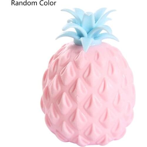 New Anti Stress Fun Soft Pineapple Ball Stress Reliever Toy Children Adult Fidget Squishy Antistress Creativity Sensory Toy Gift