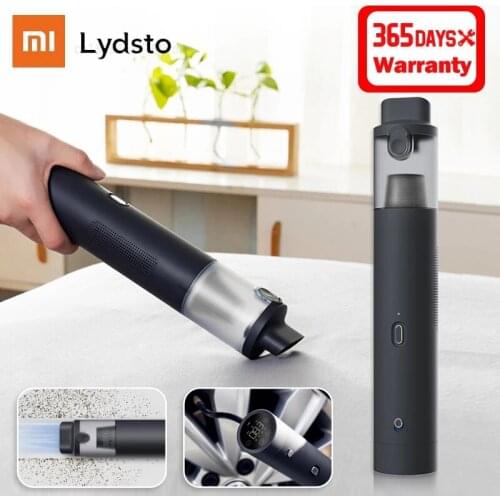 New Lydsto Handheld Vacuum Cleaner 10KPA 150PSI Digital Display Inflator Pump Tire Pressure Detection For Household & Car Air Pu