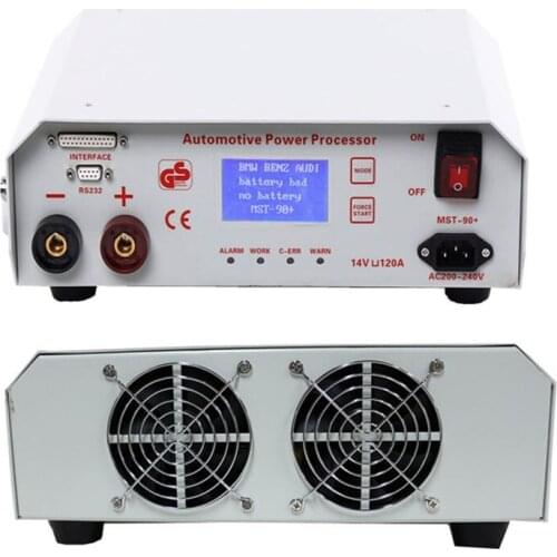 Intelligent Charger MST-90 + Automotive Voltage Regulator Stabilizer for Auto Car ECU Programming and Coding Voltage Stabilizer