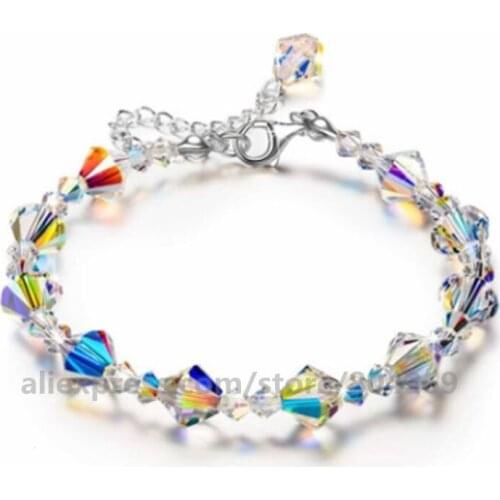 High Quality Women Dazzling Jewelry Shining Bracelet Ladies Accessories Charm Jewelries Zircon Wristband