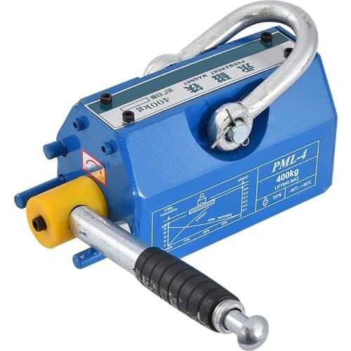 YS-400 400KG Quality Neodymium Magnet Lifter Sucking Disc Strong Magnetic Crane Effort Saving Design Permanent Magnet Sucker