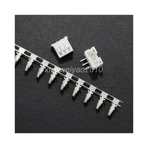 100 sets PH2.0 2.0mm 3P 3Pin Right Angle Pin Header+Terminal+Housing Connector