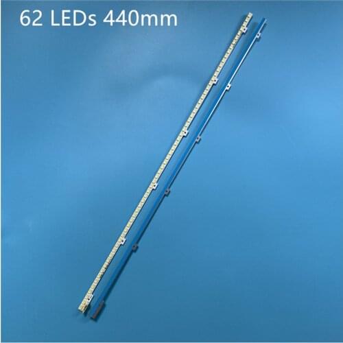 100% New 2pcs/Kit LED strip of SAM SUNG 40 TV UA40D5030 UE40D6327 UA40D5900VR UE40D5003BW