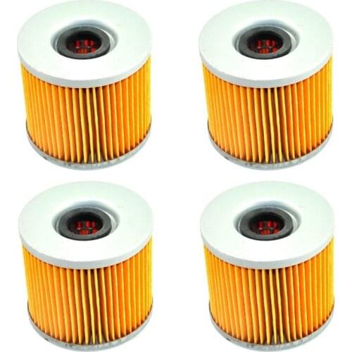 4PCS Motorcycle Oil Filter For Suzuki GR650 GS650 XN85 D Turbo GS700 GS750 GSX750 GS850 GS1000 GSX1000 GS1100 GSX1100 GS1150