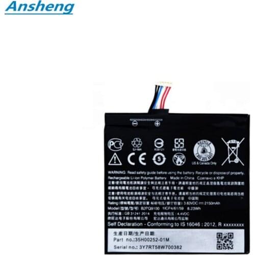 Ansheng High Quality 2150mAh B2PQ9100 battery for HTC One A9 A9U A9T A9W A9D Smartphone