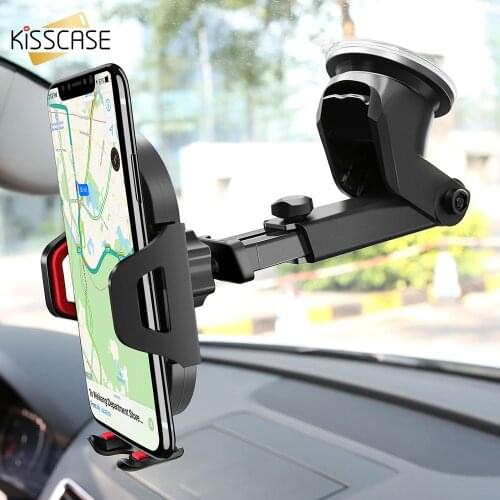 KISSCASE Car Phone Holder Anti-gravity Air Vent Phone Holder For iPhone XR XS Max 6 6S Plus 12 Phone Stand For Samsung A50 Note9