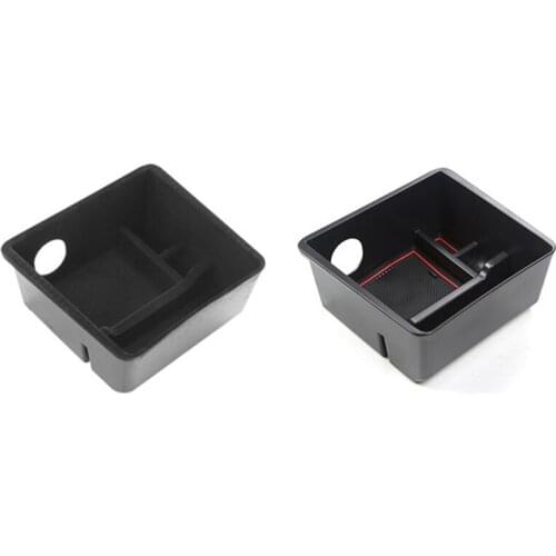 Car Storage Box for Tesla Model 3 Model Y 2021 Center Console Organizer Tray Armrest Drawer Box Accessories