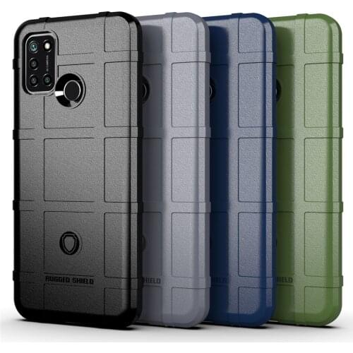 High Quality Rugged Shield Armor Case OPPO Realme 7 Pro Case REALME C17 C11 7i Soft Silicone Shockproof Mobile Phone Cases