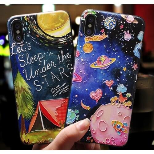3D Emboss Phone Case For iphone 12 Mini 11 Pro XS Max 6 7 8 Plus SE 2020 XR Coque Cute Cartoon Colorful Soft Silicon Back Cover