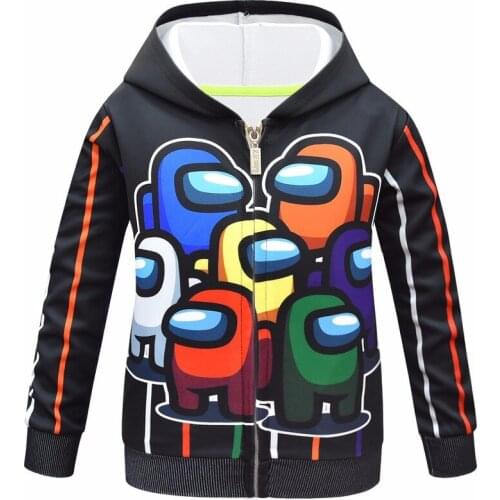 Kids Clothes Among Us Hoodies for Teen Boys 3D Print Sweatshirt Childrens Full Sleeve Pullover Tops Clothing Casual Tracksuit