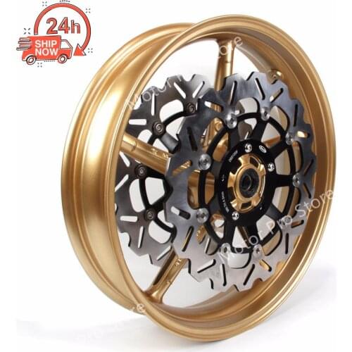 For Triumph Daytona 675 2006 - 2012 Front Wheel Rim Brake Disc Rotors Motorcycle CNC aluminum 2007 2008 2009 2010 2011
