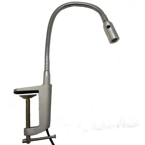 GOOSENECK 1W LED CLAMP ON DESK LAMP