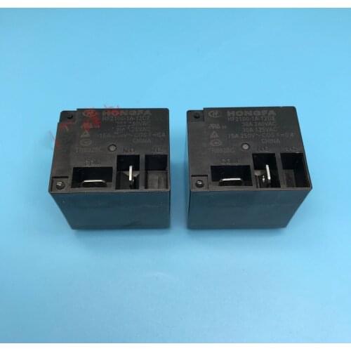 HF2100-1A-12DE 12VDC 4pin 30A T91 relays new orginal