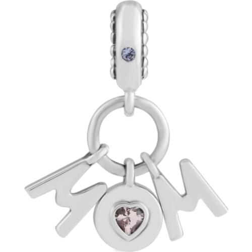 Perfect Mom Charm 925 Sterling Silver Beads for Jewelry Making Fit Charms Bracelets Necklaces DIY 02748