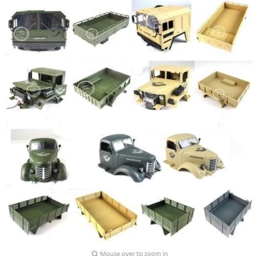 JJRC Q60 Q61 Q62 Q63 Q64 RC Military Truck 4WD 6WD RC Car spare parts Car barn Warehouse car Head