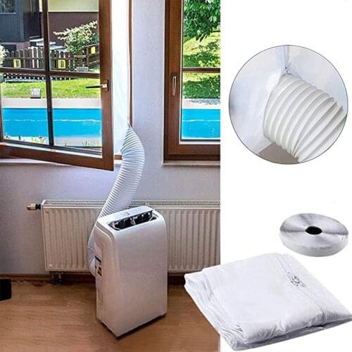 3M-5.6M Window Sealing Kit for mobile air conditioner Tube Hose Window Sealing Kit For All Mobile Air Conditioning Units