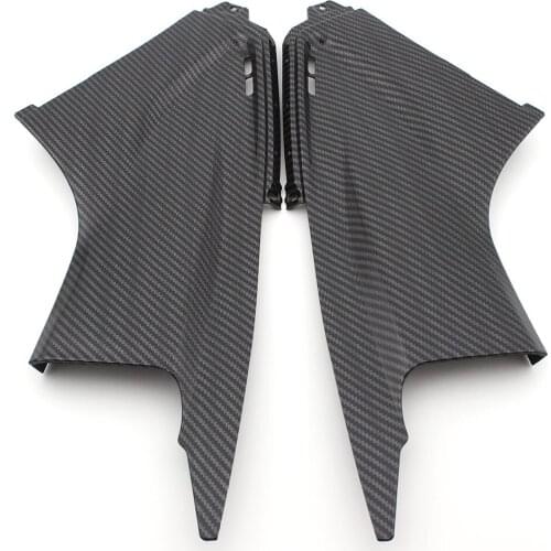 Motorcycle Front Air Dust Cover Fairing Insert Part Carbon fiber Side Wings Fit for Yamaha YZFR6 YZF R6 2003 2004 2005