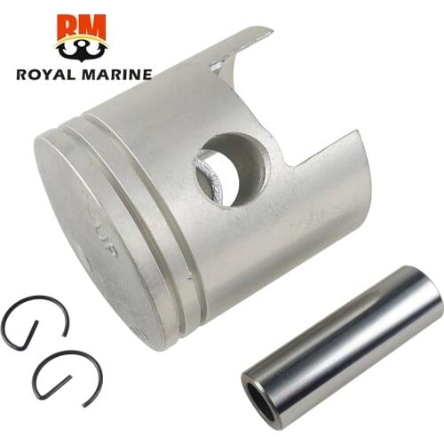 Piston kit For Yamaha Outboard Piston Kit 20HP 25HP 6G0-11631-00 / 6G0-11631-00-95/664-11631-01 67mm